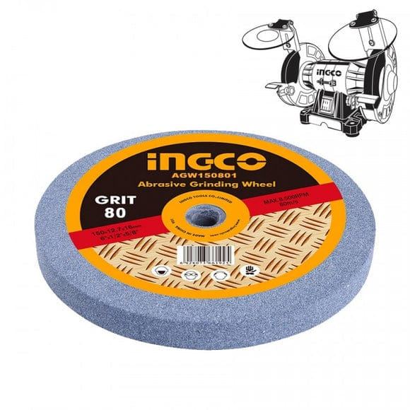 Ingco Abrasive Grinding Wheel 80 Grit - AGW2008017 | Supply Master | Accra, Ghana Grinding & Cutting Wheels Buy Tools hardware Building materials