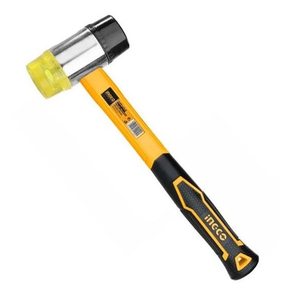 Ingco Rubber and Plastic Hammer With Fibreglass Handle - HRPH8140 | Supply Master Accra, Ghana Hammers Mallets & Sledges Buy Tools hardware Building materials