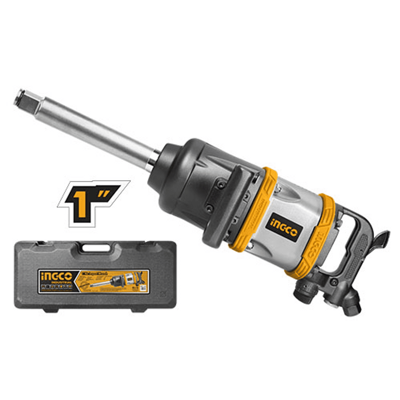Ingco 1″ Heavy Duty Industrial Air Impact Wrench - AIW11222 | Supply Master | Accra, Ghana Impact Wrench & Driver Buy Tools hardware Building materials