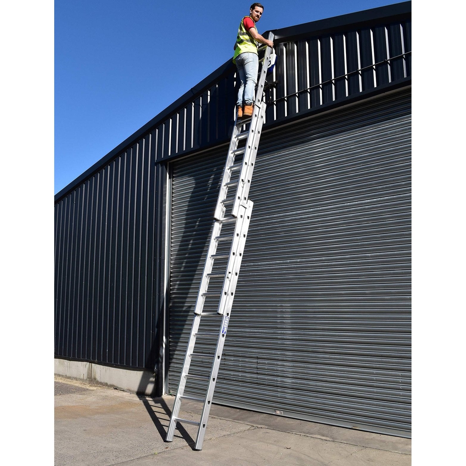 Ingco 3 Section Extension Ladder - HLAD03391 | Supply Master | Accra, Ghana Ladder Buy Tools hardware Building materials