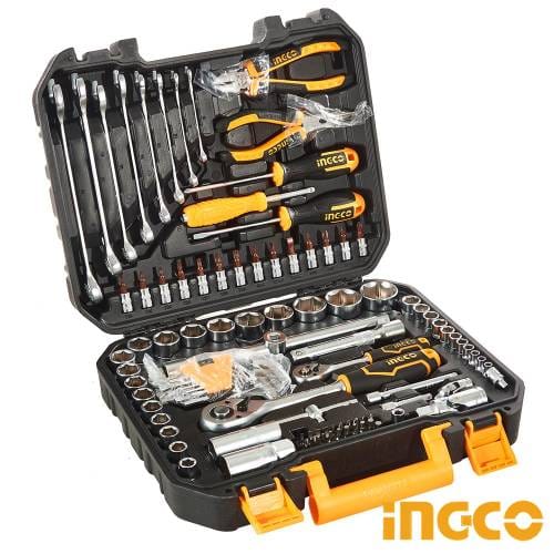 Ingco 100 Pieces Tools Set - HKTHP21001 | Supply Master | Accra, Ghana Sockets & Hex Keys Buy Tools hardware Building materials