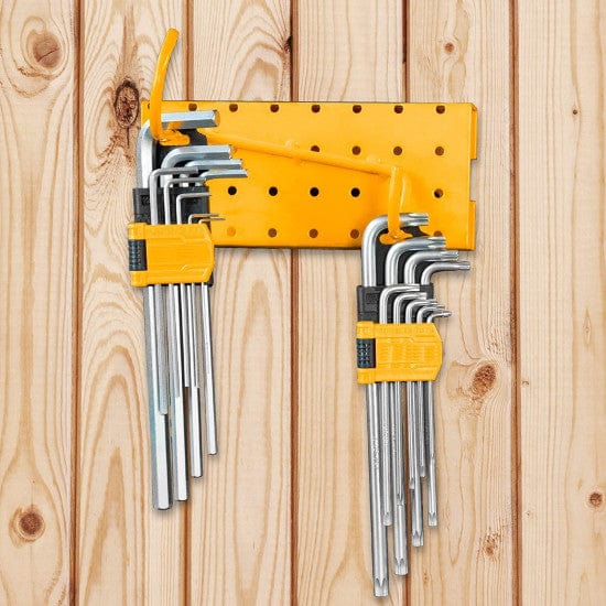 Ingco 18 Pcs Hex Key And Torx Key Set - HHKSET0181 | Supply Master | Accra, Ghana Sockets & Hex Keys Buy Tools hardware Building materials
