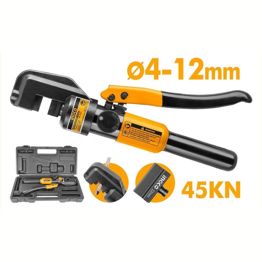 Buy Ingco 45KN Hydraulic Crimping Tool 315mm- HHSC0112 in Ghana | Supply Master Specialty Power Tool Buy Tools hardware Building materials