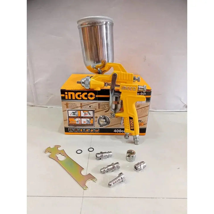 Ingco Air Spray Gun 400cc - ASG4042 | Supply Master | Accra, Ghana Spray Gun Buy Tools hardware Building materials