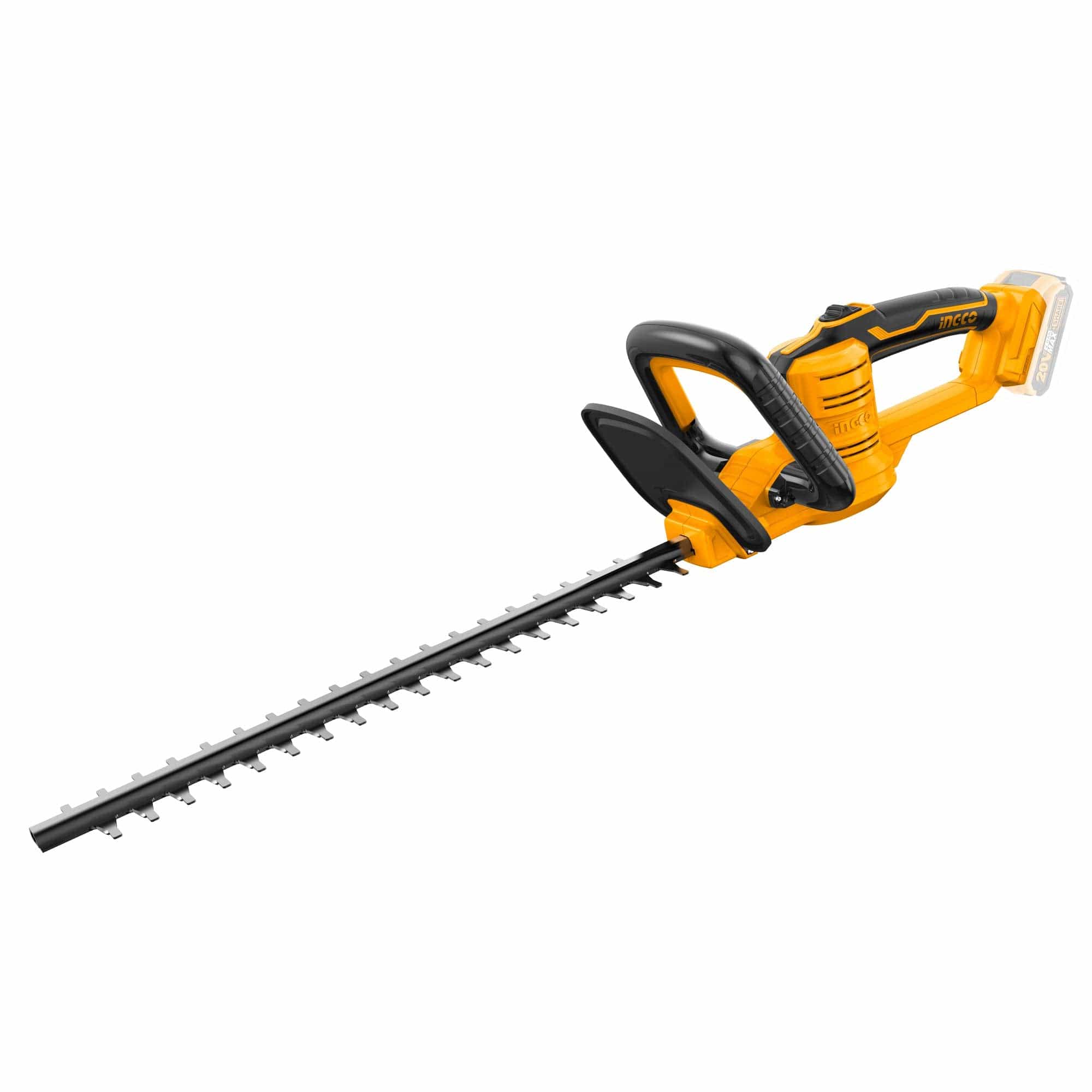 Ingco Lithium-Ion Cordless Hedge Trimmer - CHTLI20018 | Buy Online in Accra, Ghana - Supply Master Trimmer Buy Tools hardware Building materials