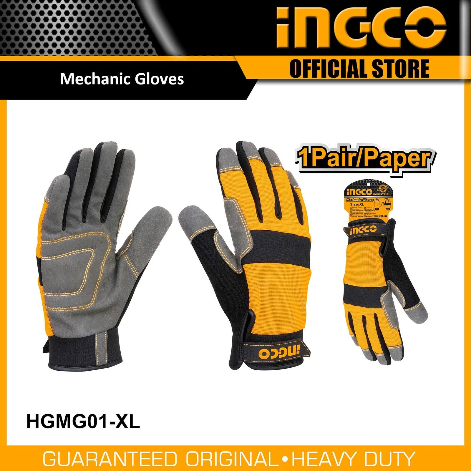 Ingco Mechanic Gloves - HGMG01-XL | Buy Online in Accra, Ghana - Supply Master Work Gloves Buy Tools hardware Building materials