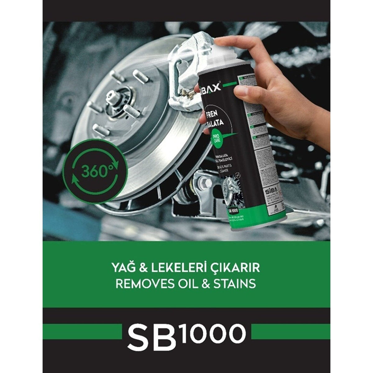 Buy Sibax Brake & Parts Cleaner 500ml - SB1000 | Shop at Supply Master Accra, Ghana Fluids and Lubrication Buy Tools hardware Building materials