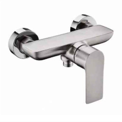Buy Bathroom Stainless Steel Satin Nickel Hot & Cold Shower Faucet Mixer - P04003BN | Shop at Supply Master Accra, Ghana Bathroom Faucet Buy Tools hardware Building materials