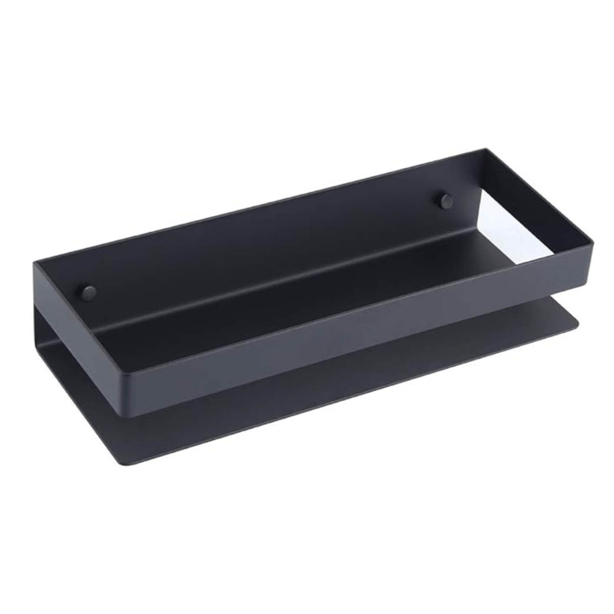 Shop Bathroom Stainless Steel Matte Black Towel Shelf with Single Towel Bar - 9623B | Buy Online at Supply Master Accra, Ghana Bathroom Accessories Buy Tools hardware Building materials