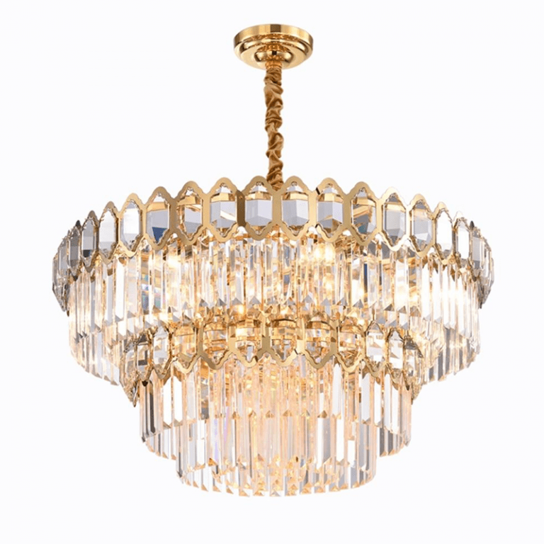 Buy Luxury Modern LED Round Crystal Ceiling Pendant Chandelier 60cm - 1906 | Shop at Supply Master Accra, Ghana Lamps & Lightings Buy Tools hardware Building materials