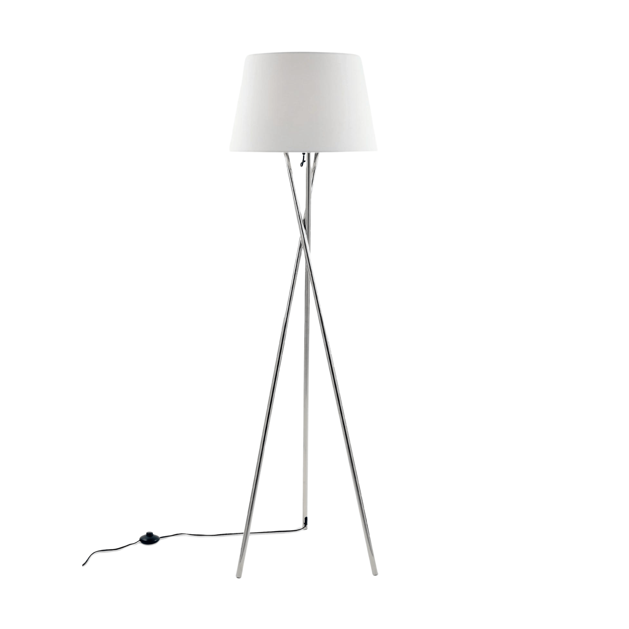 Buy Modern Metal Tripod Floor Lamp With White Tapered Shade Light - A51 | Shop at Supply Master Accra, Ghana Lamps & Lightings Buy Tools hardware Building materials