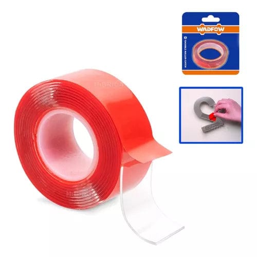 Wadfow Transparent VHB Double-Sided Tape - WPN9K19 | Supply Master | Accra, Ghana Adhesives & Tapes Buy Tools hardware Building materials