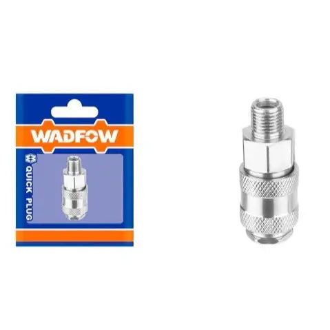 Buy Wadfow 1/4" Male Thread Air Quick Coupler - WQP0950 Online in Accra, Ghana | Supply Master Compressor & Air Tool Accessories Buy Tools hardware Building materials