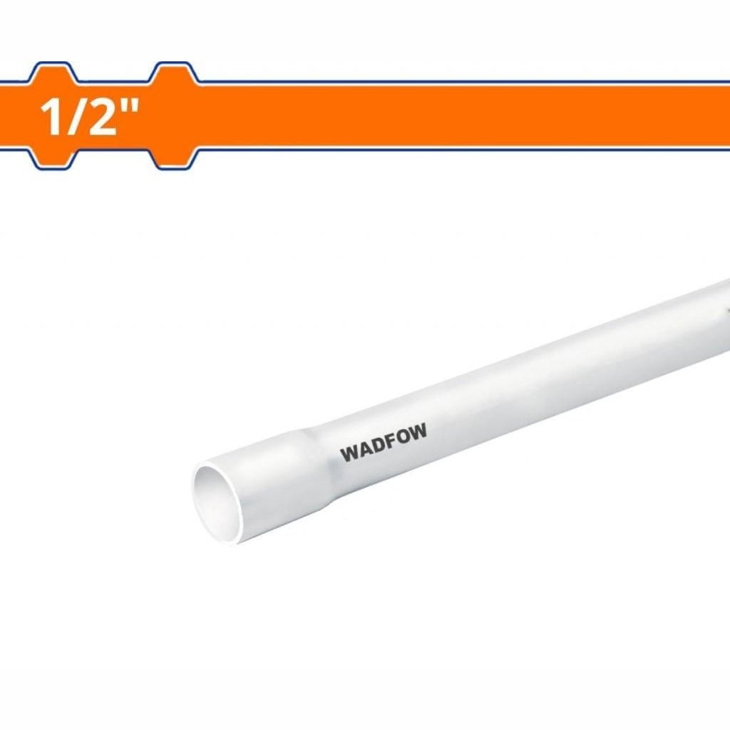 Wadfow 3m PVC Pipe ½", ¾" & 1" - WVH1F12, WVH1F14 & WVH1F11 | Supply Master | Accra, Ghana Plumbing Parts & Fittings Buy Tools hardware Building materials