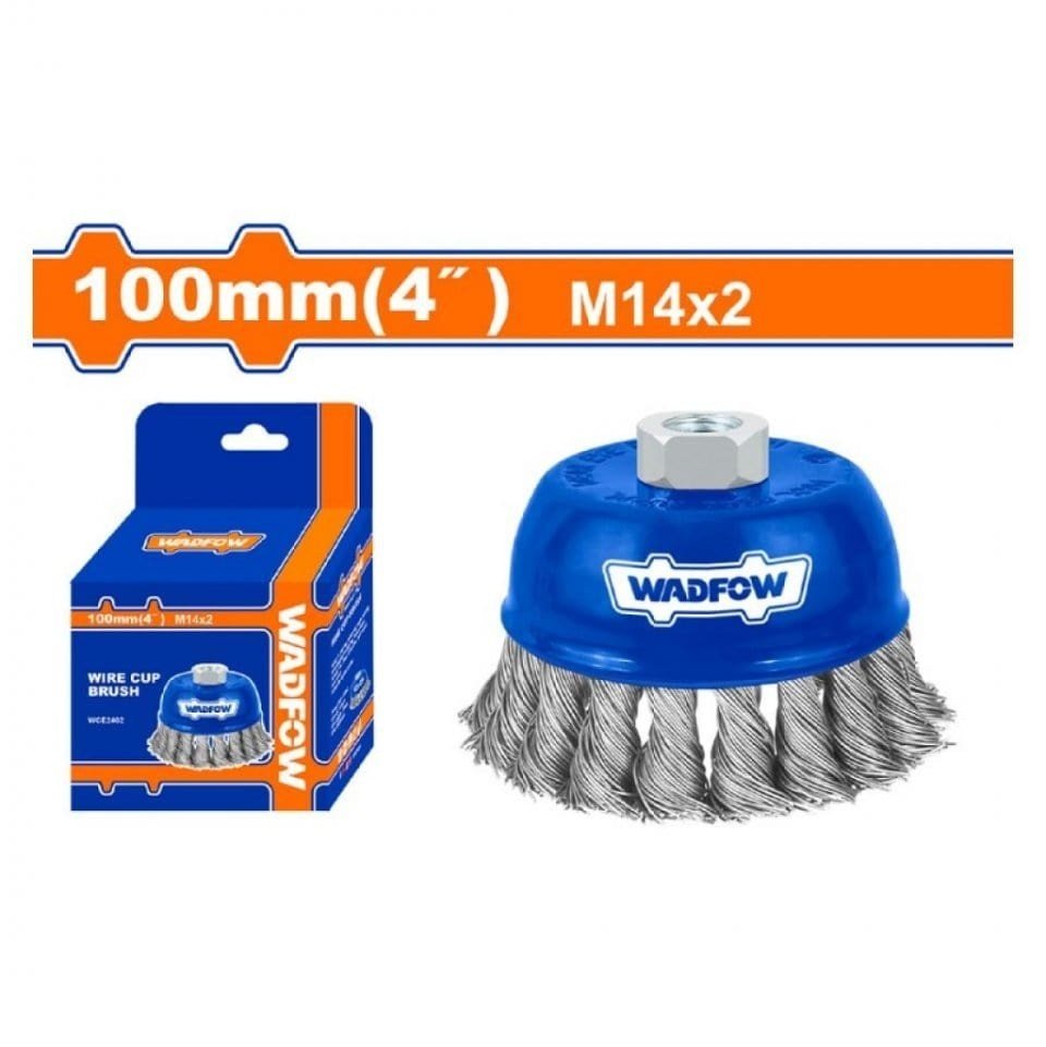 Buy Wadfow Wire Cup Brush 3" & 4" (WCE2401 & WCE2402) Online in Accra, Ghana | Supply Master Wire Wheels & Brushes Buy Tools hardware Building materials