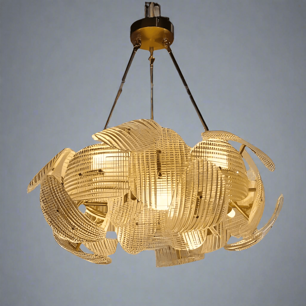 Supply Master Pendant & Chandeliers Luxury G9 Glass Mold Chandelier