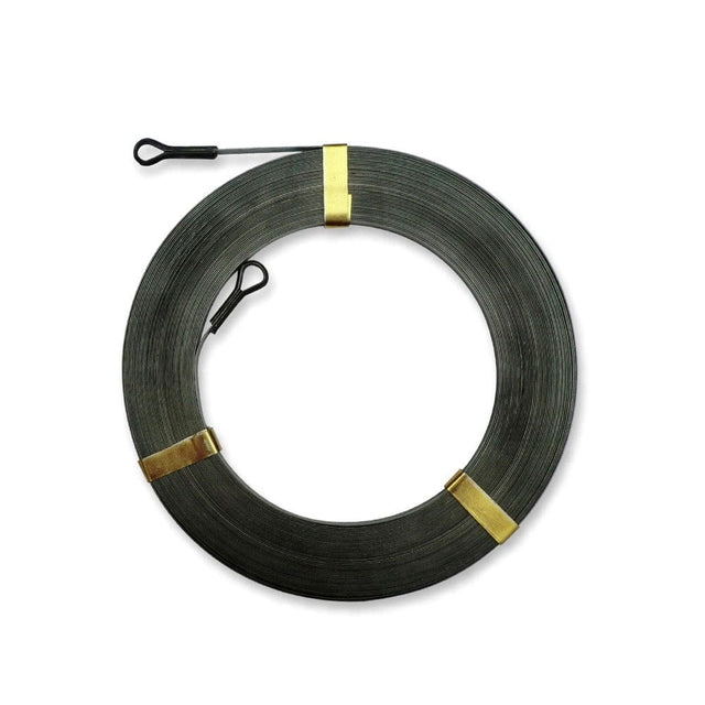 Supply Master Electrical Accessories Metal Fish Tape 30m for Heavy Duty Pulls, Short Runs and Conduit Measuring