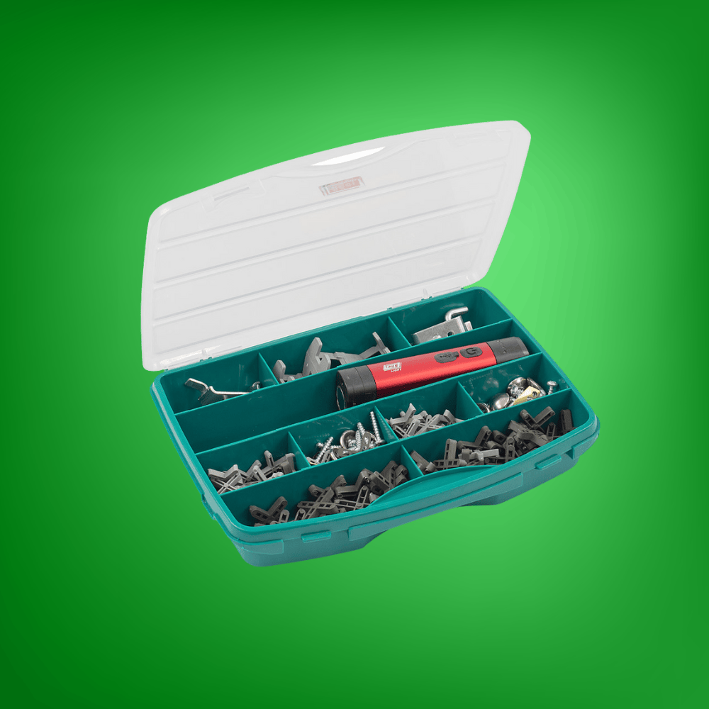 Tayg Tool Boxes Bags & Belts Tayg Plastic Tools Case With Fixed Dividers 21-10 - 021008