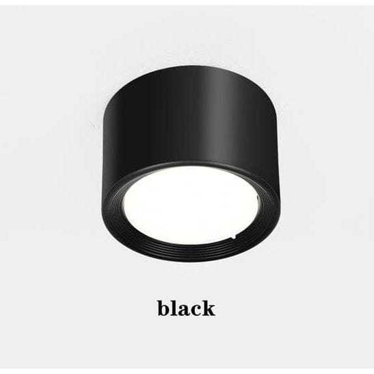 TDC Lights Lamps & Lightings LED Natural White Surface Mounted Downlight 7W 4500K White/Black- JS-A14 & JS-A13