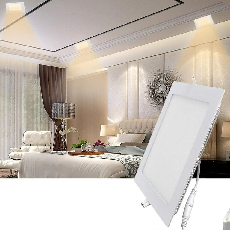 TDC Lights Lamps & Lightings LED Square Ceiling Conduit Panel Light 6000K Cool White (3W, 6W, 9W, 12W, 18W & 24W) - 2505-Series