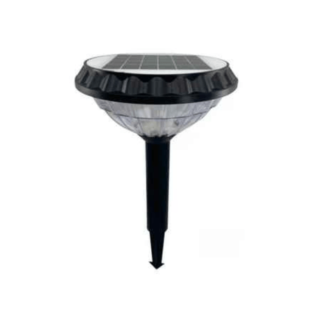 TDC Lights Lamps & Lightings Waterproof ABS Plastic LED Garden Lawn Solar Pole Light - PH-YZO02C