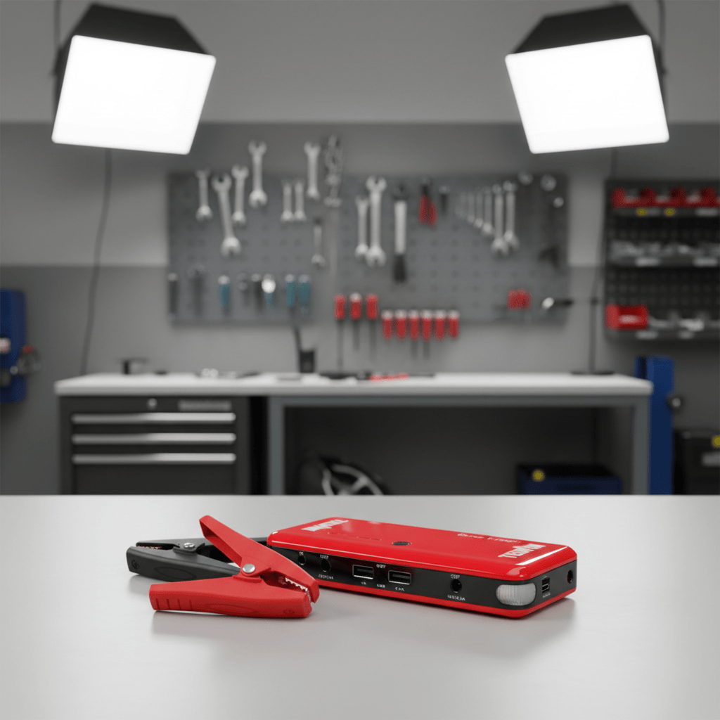 Telwin Booster Cable & Battery Charger Telwin Drive 13000 Ultra-Compact 12V Lithium Jump Starter & Power Bank, 1500A, 12000mAh - TEL-829566