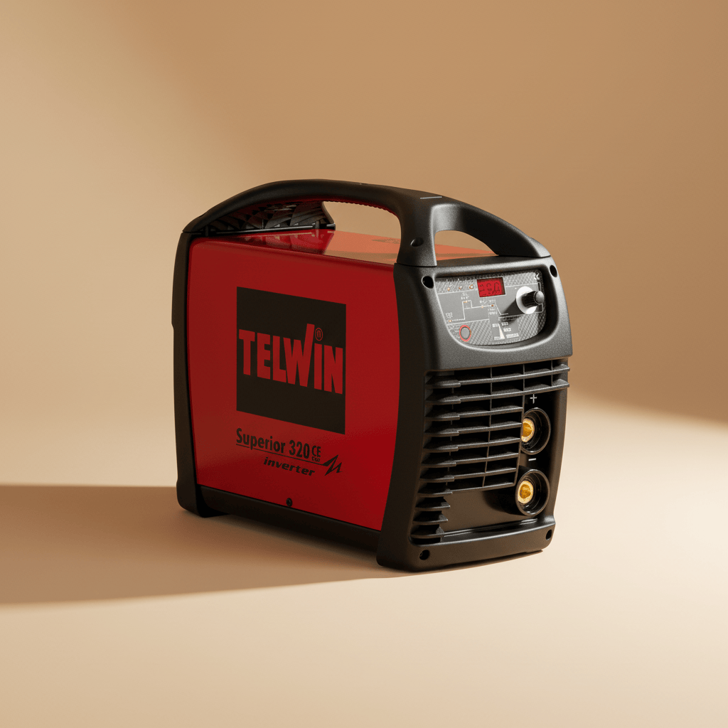 Telwin Welding Machine & Accessories Telwin Superior 320 CE VRD Professional 270A MMA & TIG DC-Lift Inverter Welding Machine 230V/400V - TEL-852056