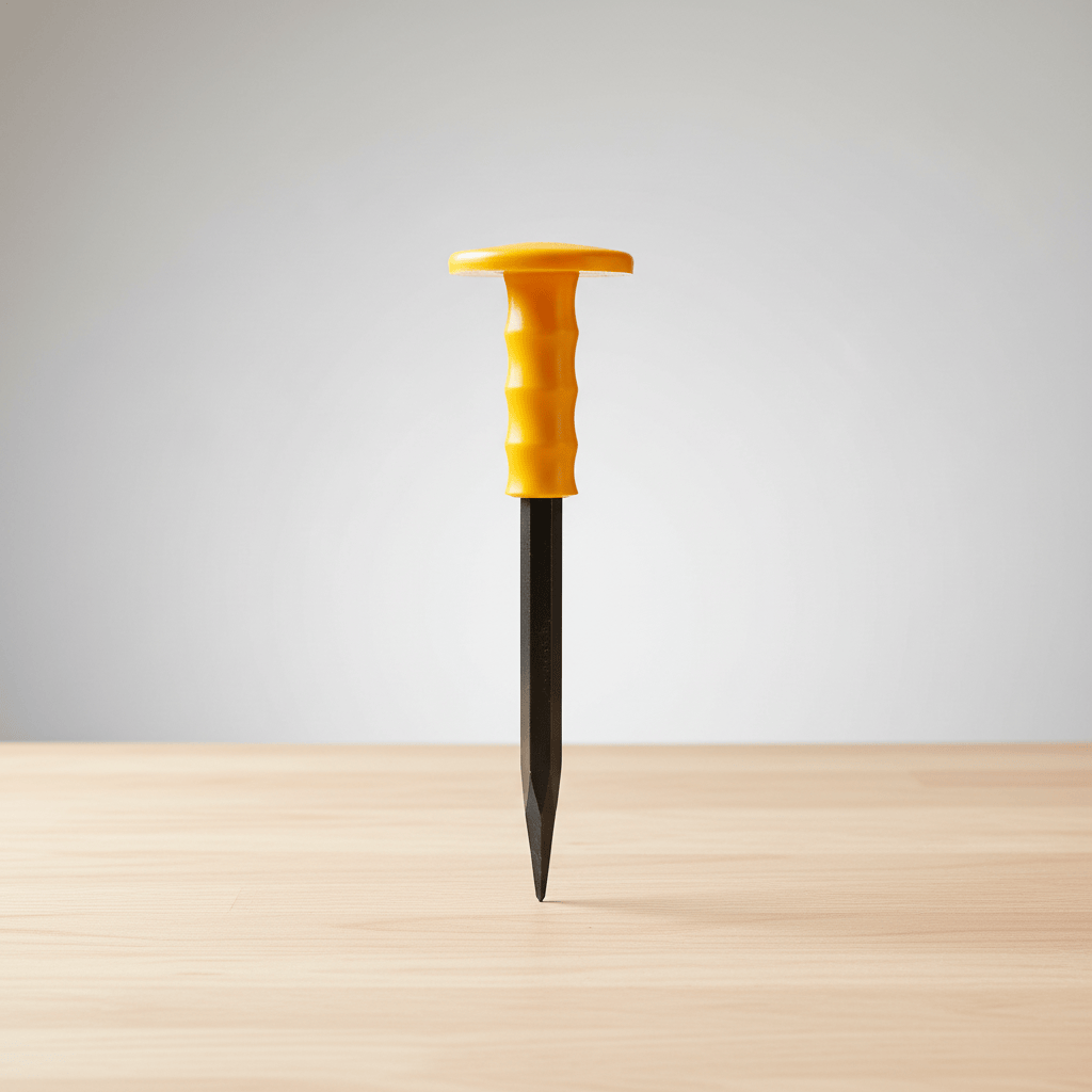 Tera Chisels Files Planes & Punches Tera 40Cr Steel Stoning Chisel 12" | Pointed & Flat