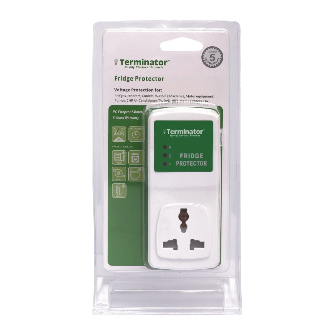 Terminator Power Management & Protection Terminator Fridge Protector Universal Socket & Plug 13A - TFP-13AU