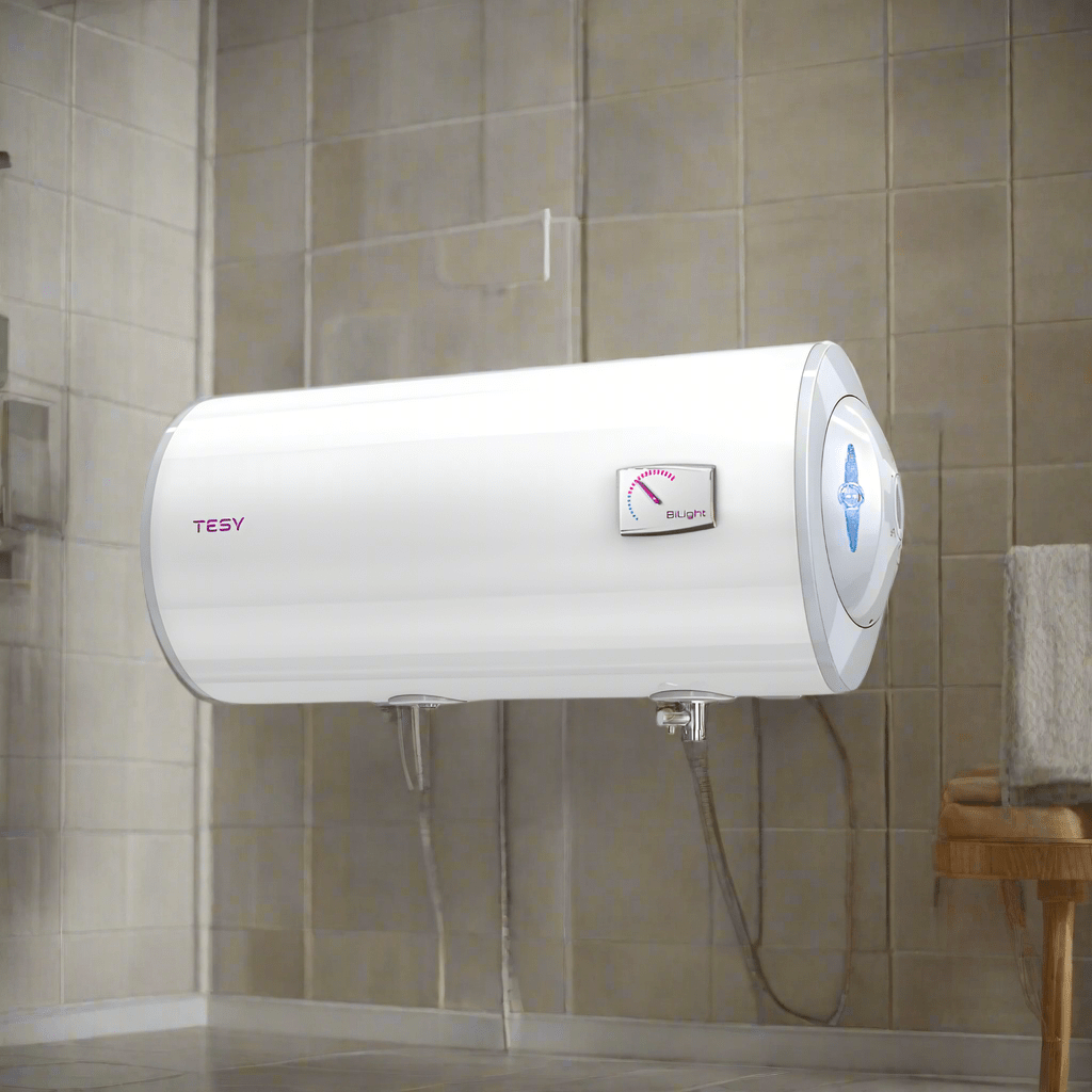 Tesy Water Heater Tesy Bilight Slim Horizontal Electric Water Heater 50L 2000W - GCH (L) 50 35 20 B12 TSRC