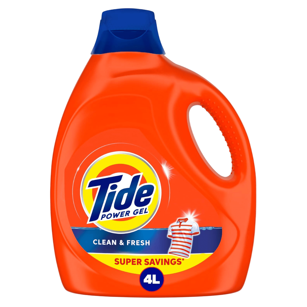Tide Cleaning Chemicals Tide Clean & Fresh Laundry Detergent Power Gel - 4L