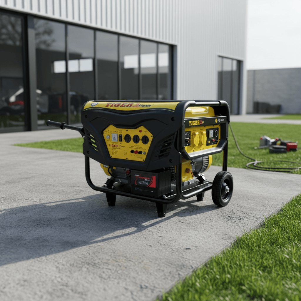 Tiger Generator Tiger Gasoline Generator 7.0KW - TNG8800AE-B-W