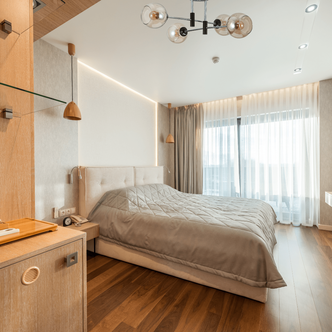 TKLD Ceiling Lights Amber 4 Lamp Glass Globe Chrome and Black Metal Semi Flush Ceiling Light - 60W