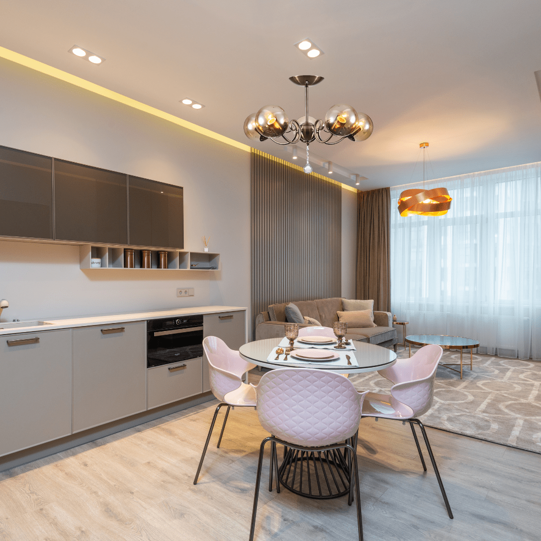 TKLD Ceiling Lights Amber 5 Lamp Globe Glass Vintage Retro Crystal Ceiling Light - 40W