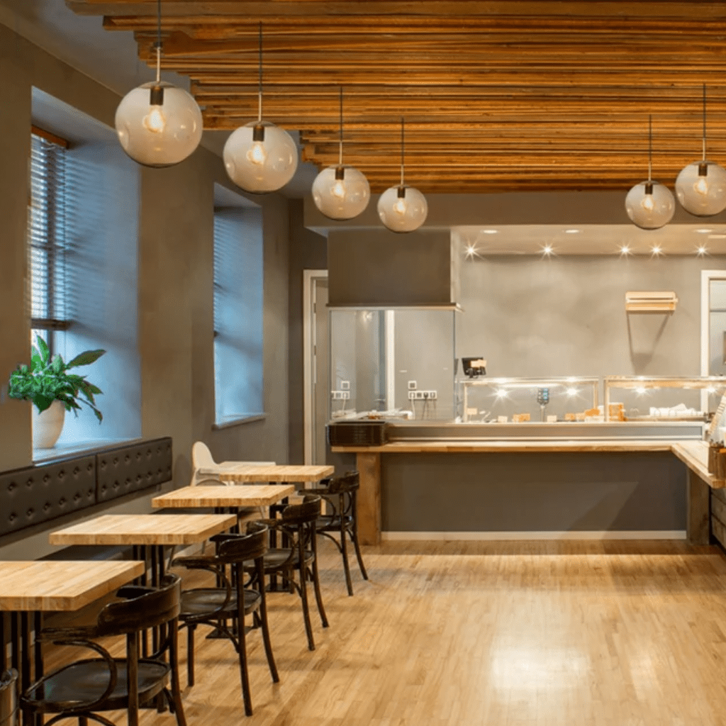 TKLD Pendant & Chandeliers Amber Glass Crater E27 Pendant Ceiling Light