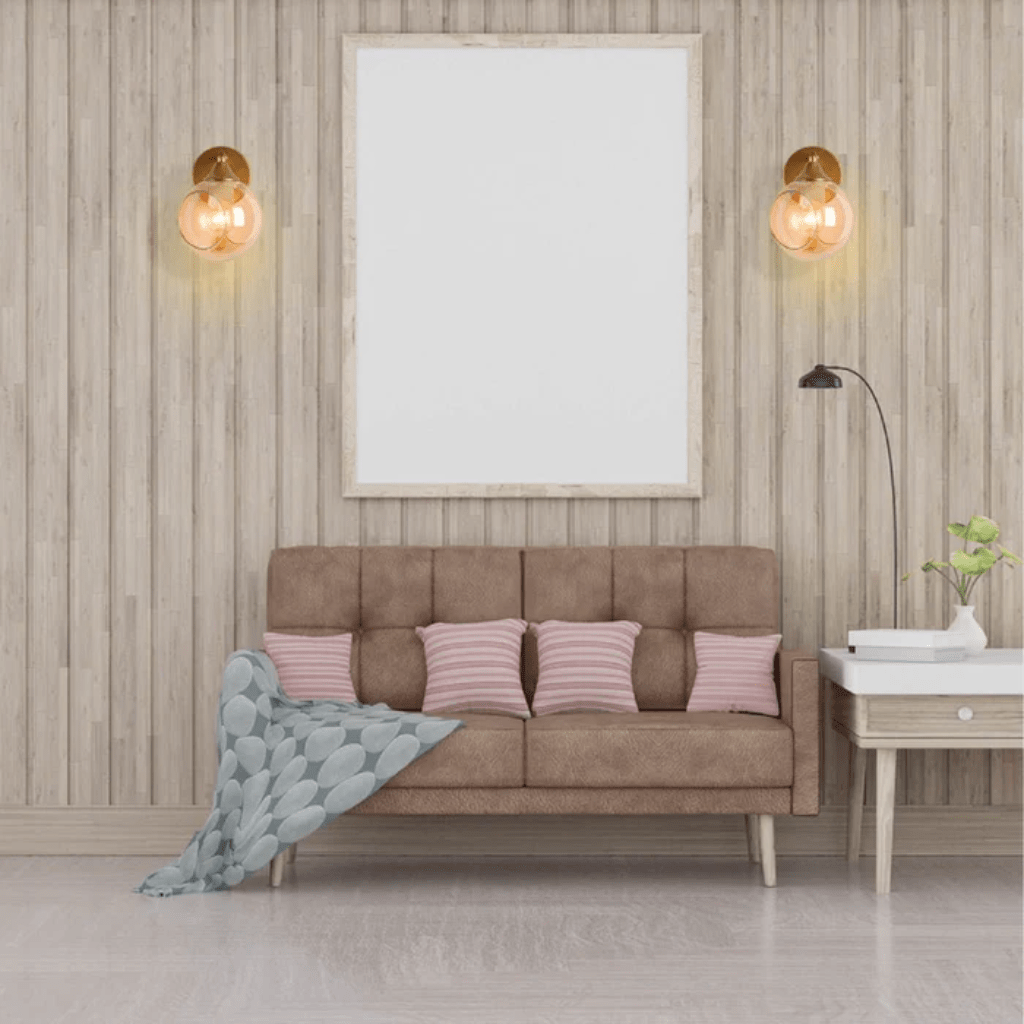 TKLD Wall & Sconce Lights Amber Sides Open Globe Glass Gold Wall Light E27 Pull Down Switch