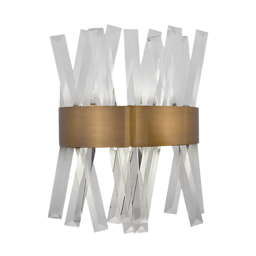 TKLD Wall & Sconce Lights Antique Bronze Metal Coffin Crystal Wall Light - G9