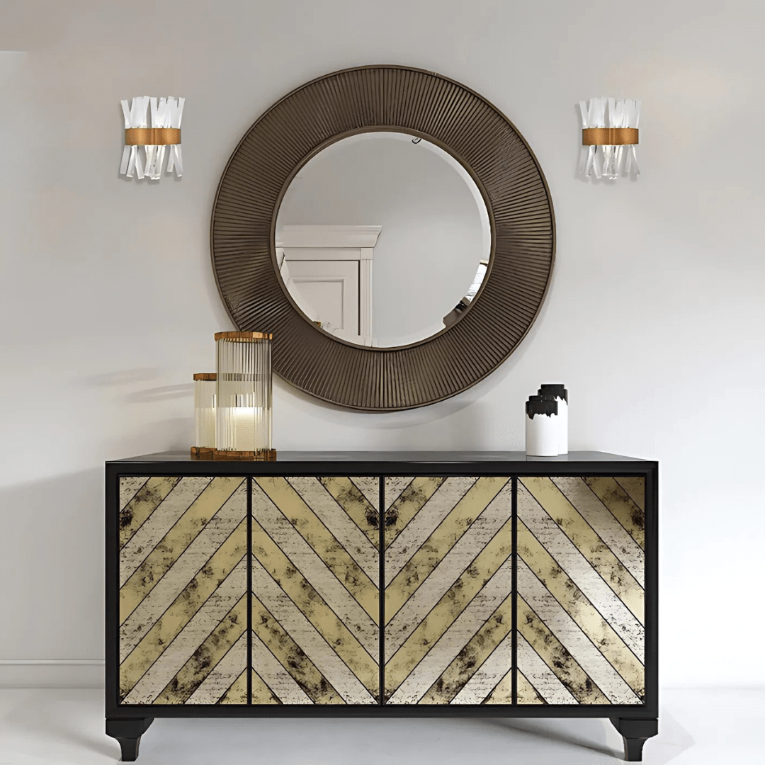 TKLD Wall & Sconce Lights Antique Bronze Metal Coffin Crystal Wall Light - G9