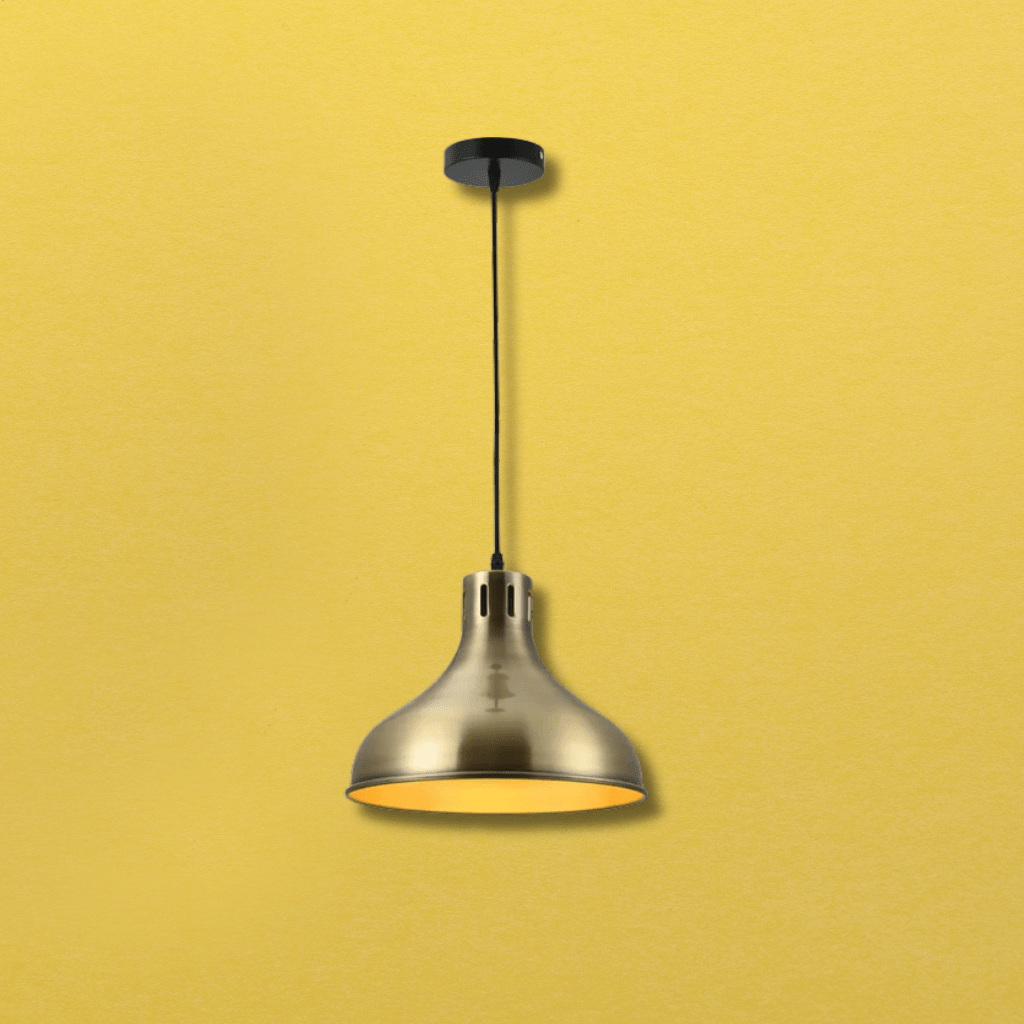 TKLD Pendant & Chandeliers Artisan Onion Brass Dome Pendant Light