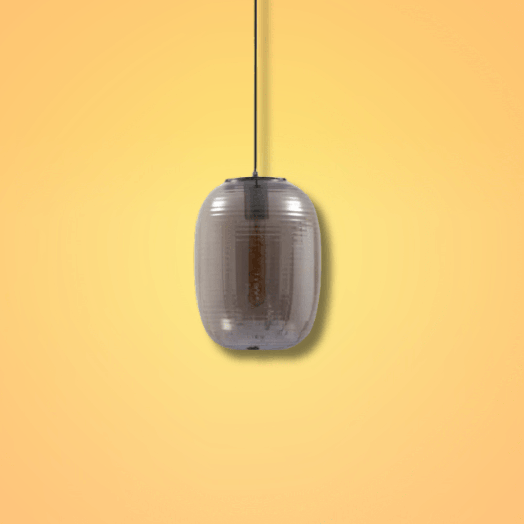 TKLD Pendant & Chandeliers Bee Hive Smoky Glass E27 Pendant Ceiling Light