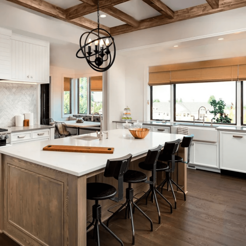 TKLD Pendant & Chandeliers Black 3 Circle E14 Pendant Ceiling Light