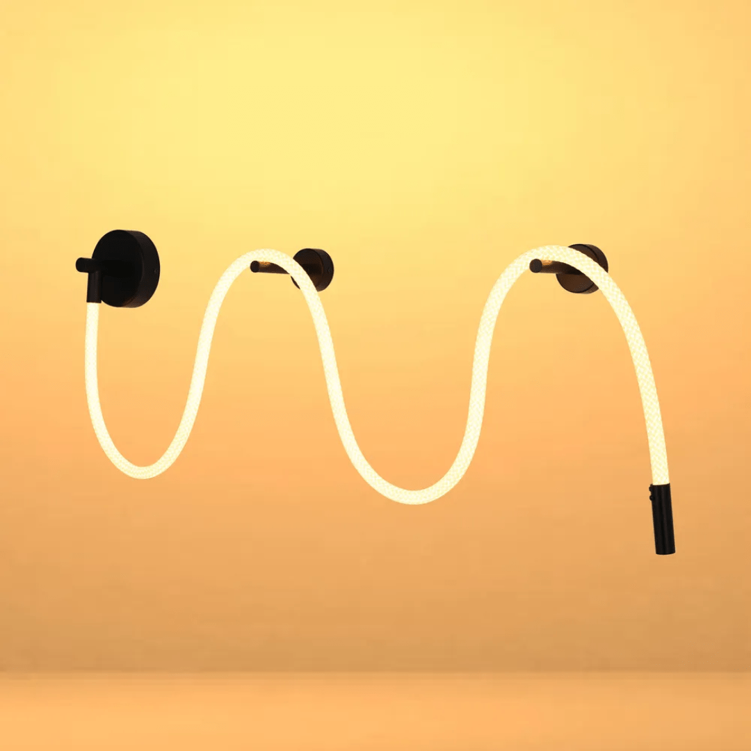 TKLD Pendant & Chandeliers Black and Bronze LED Wall Light 39344 - 3000K