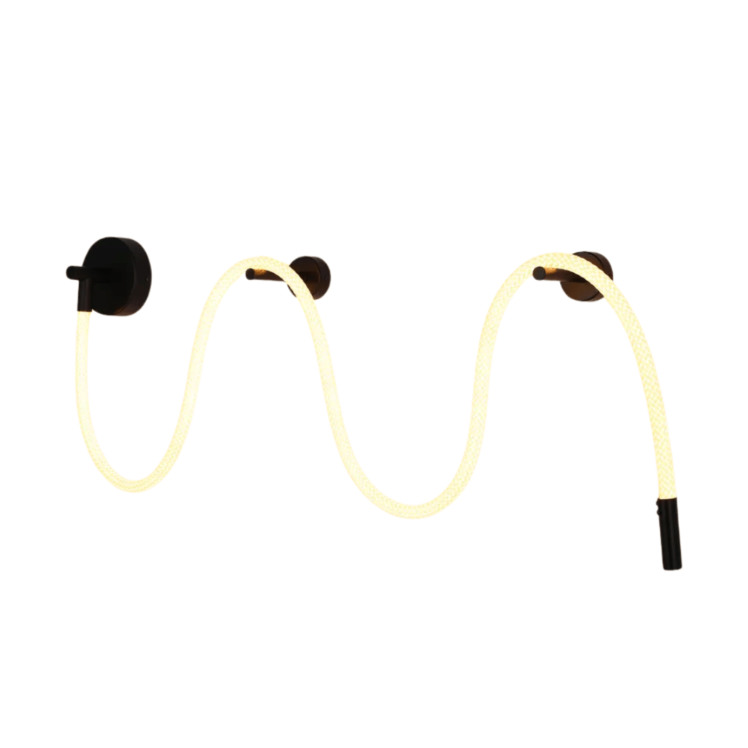 TKLD Pendant & Chandeliers Black and Bronze LED Wall Light 39344 - 3000K