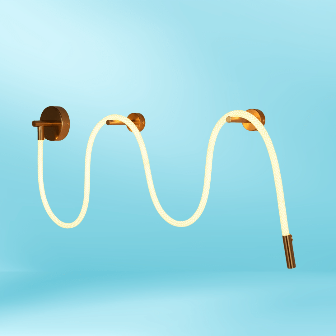 TKLD Pendant & Chandeliers Black and Bronze LED Wall Light 39345 - 3000K