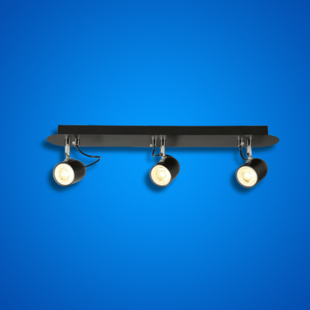 TKLD Wall & Sconce Lights Black Cone Shade Black Chrome Metal Body GU10 Ceiling and Wall Light