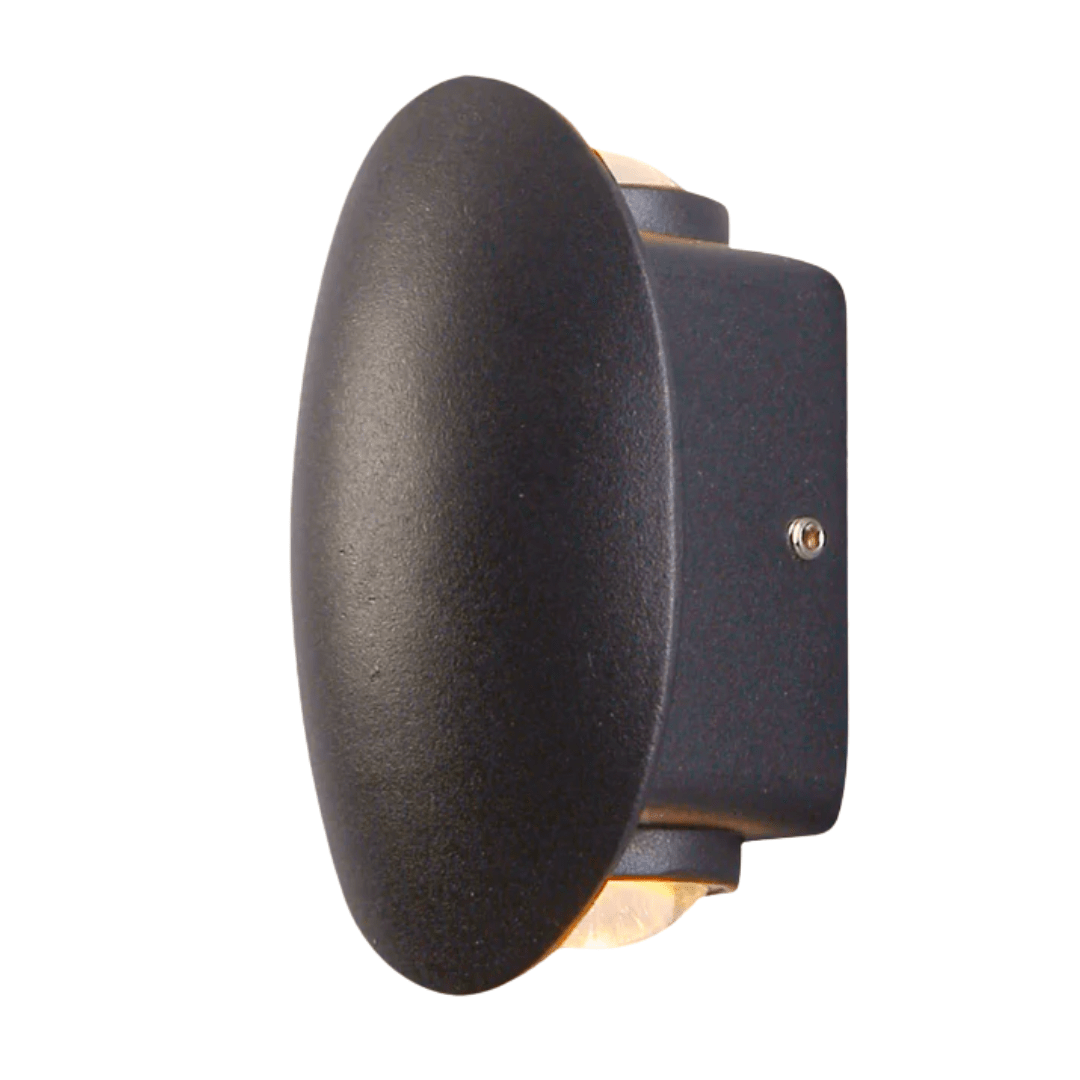 TKLD Wall & Sconce Lights Black Ellipse Up Down Decorative Outdoor Modern LED Wall Light - 2 X 1W