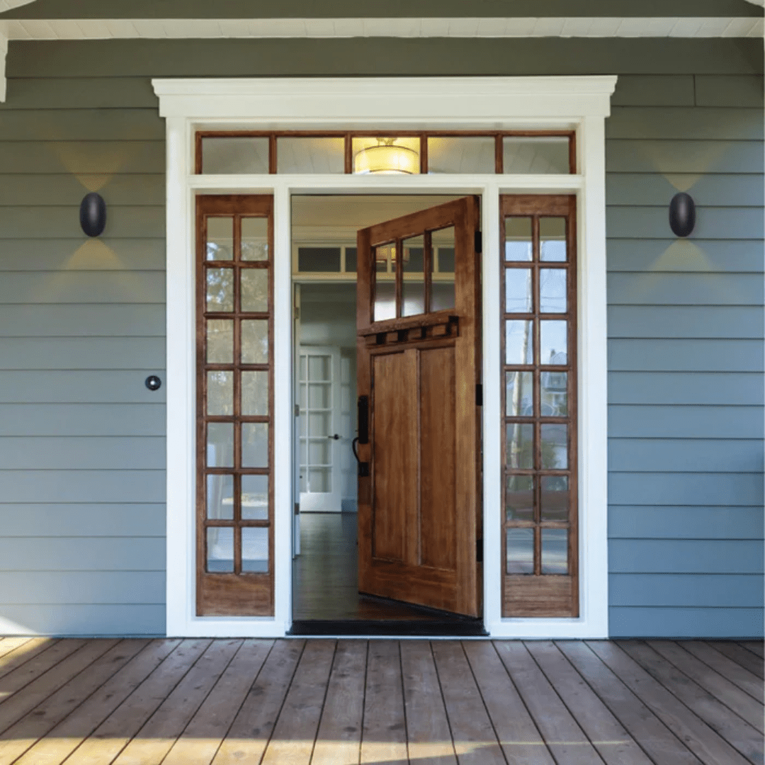 TKLD Wall & Sconce Lights Black Ellipse Up Down Decorative Outdoor Modern LED Wall Light - 2 X 1W