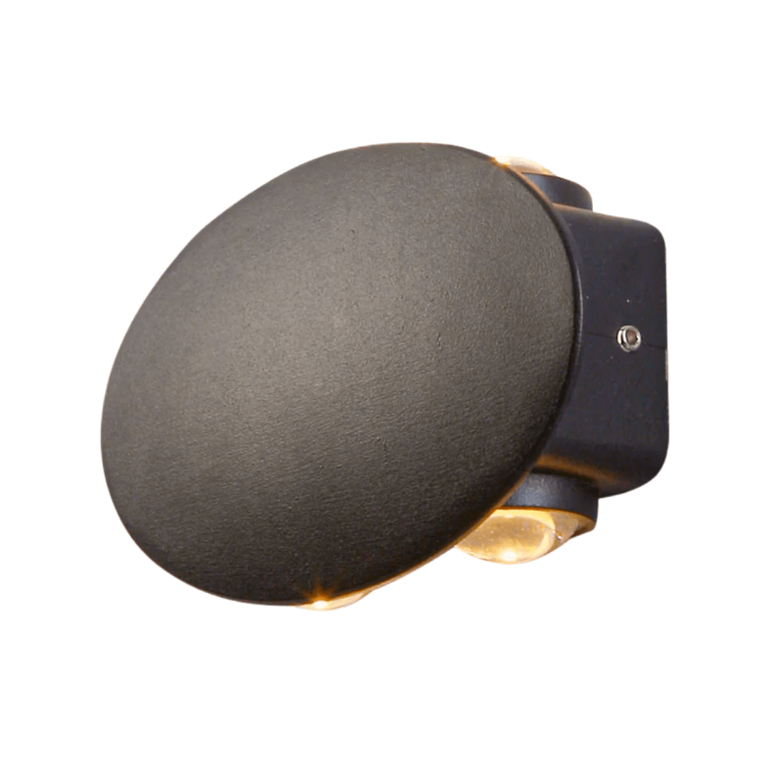 TKLD Wall & Sconce Lights Black Ellipse Up Down Decorative Outdoor Modern LED Wall Light - 4 X 1W