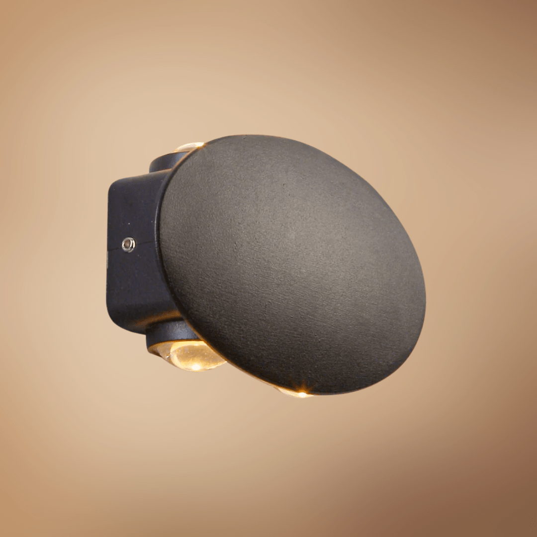 TKLD Wall & Sconce Lights Black Ellipse Up Down Decorative Outdoor Modern LED Wall Light - 4 X 1W