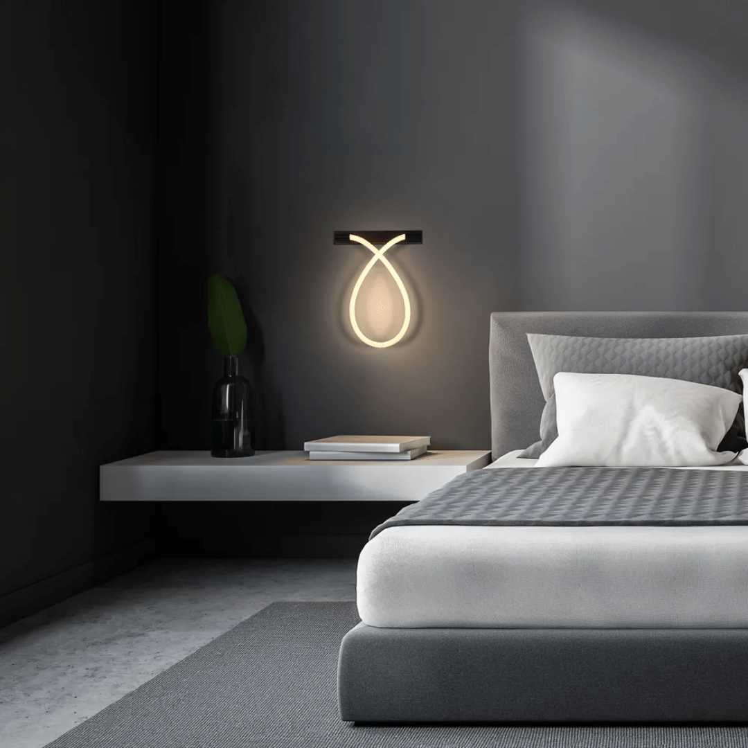 TKLD Pendant & Chandeliers Black LED Wall Light 39291 - 3000K